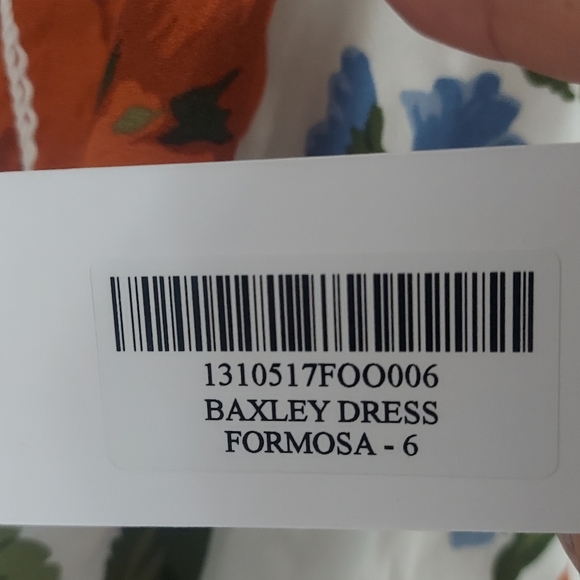 Reformation Baxley dress Formosa size 6 - Picture 7 of 11